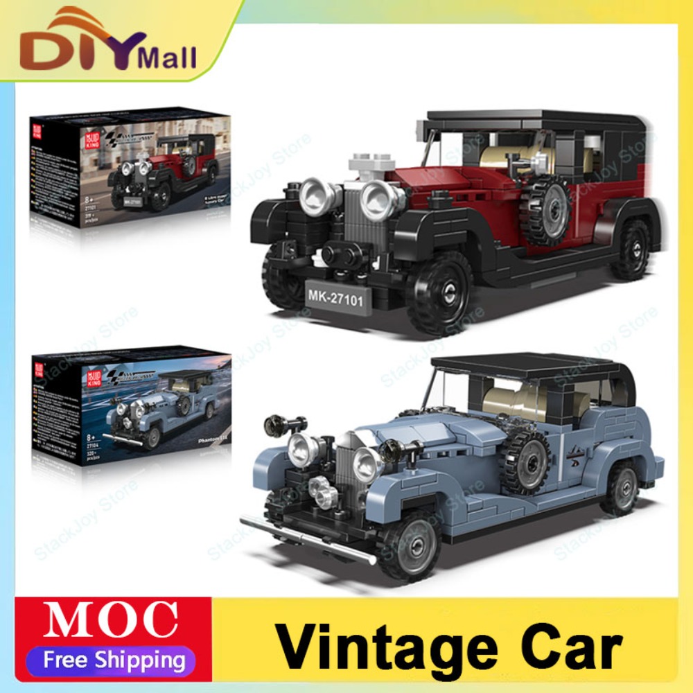 Vintage Toys Collector - Mould King Set Blok Bangunan Mobil