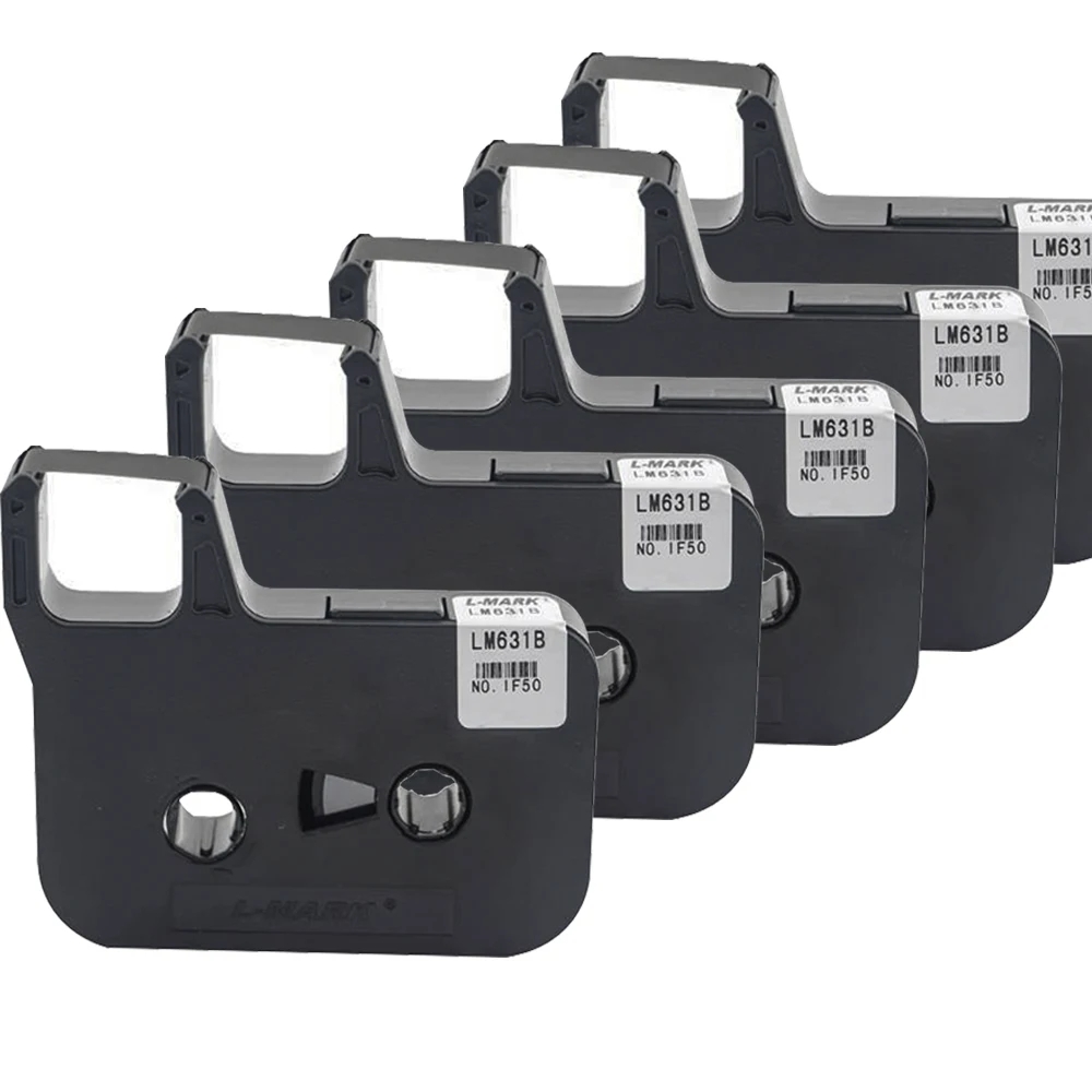 Typewriter Ribbon Roll - 100M/Roll Kartrid Tinta Mesin Tik Hitam