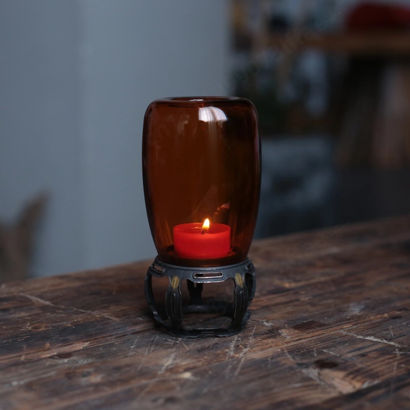 Collectible Vintage Lamps - Tempat Lilin Kaca Antik Dekorasi Zen