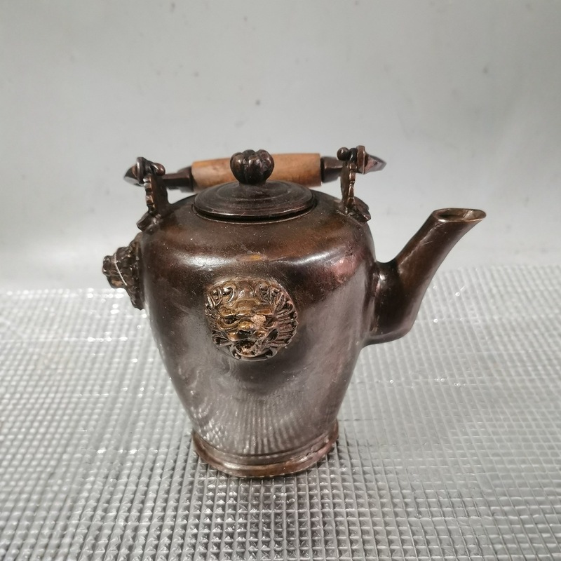 Collectible Vintage Wine - Peralatan tembaga kuno, ketel tembaga dengan