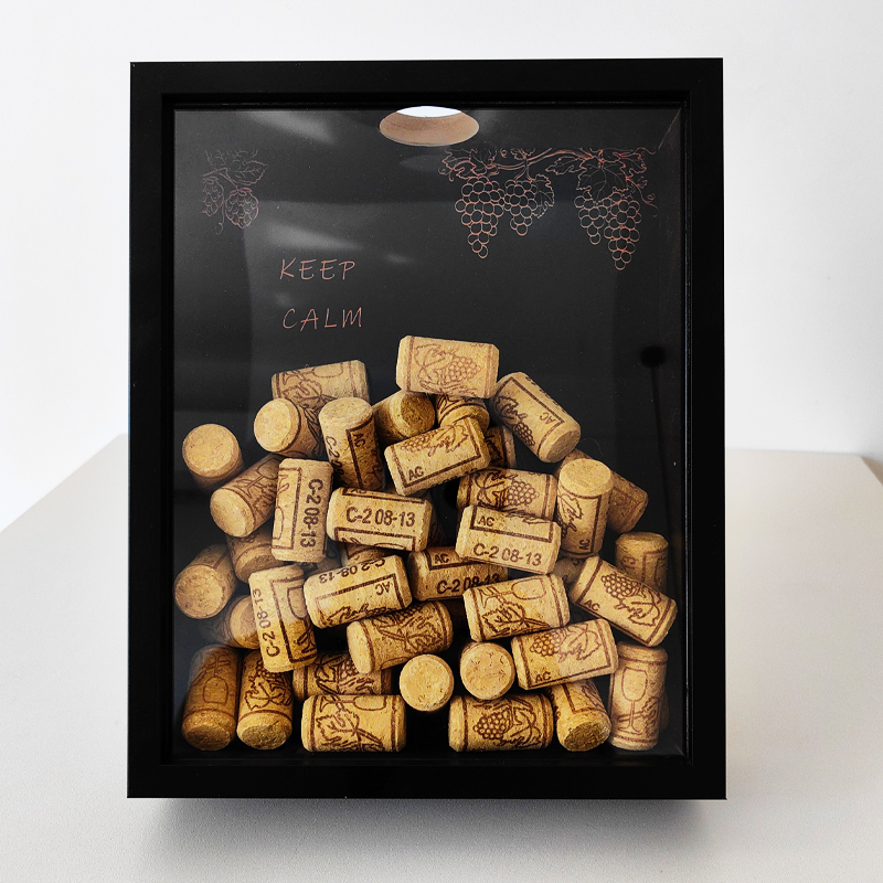 Bingkai Pajangan Gabus Anggur  - Collectible Vintage Wine ulasan dan harga