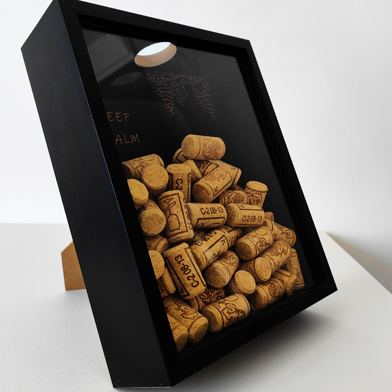 Bingkai Pajangan Gabus Anggur  - Collectible Vintage Wine ulasan dan harga