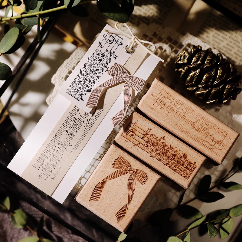 Set Stempel Karet Kayu Kupu-ku - Vintage Collectible Stamps ulasan dan harga