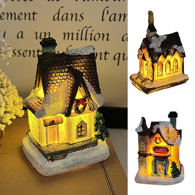 Rumah desa Natal, rumah pertan - Collectible Vintage Lamps ulasan dan harga