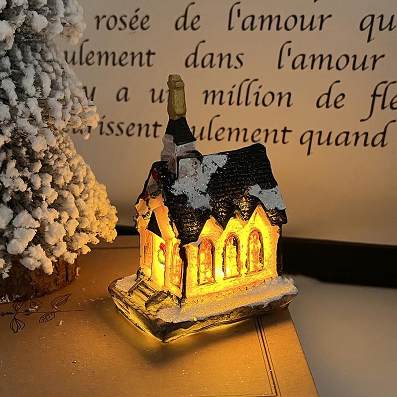 Rumah desa Natal, rumah pertan - Collectible Vintage Lamps ulasan dan harga