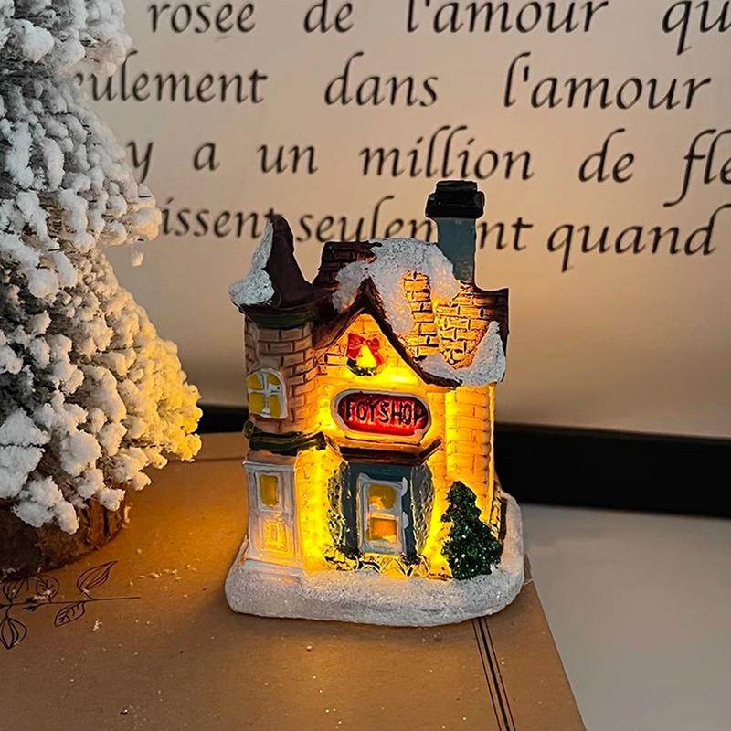 Rumah desa Natal, rumah pertan - Collectible Vintage Lamps ulasan dan harga