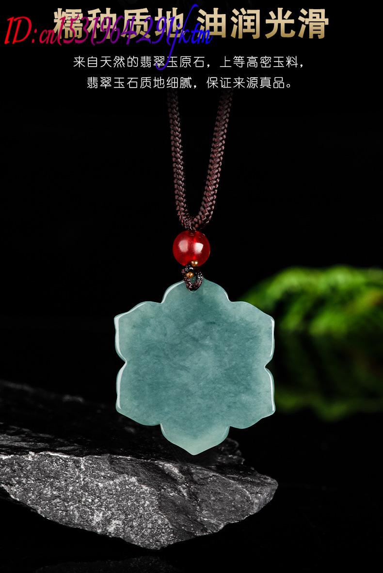 Kalung Liontin Bunga Giok Burm - Vintage Necklace ulasan dan harga