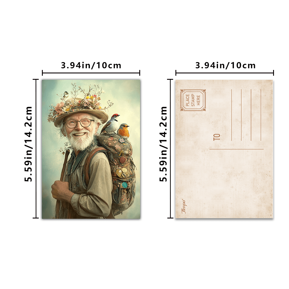 32 buah, nenek moyang vintage  - Collectible Vintage Greeting Cards ulasan dan harga