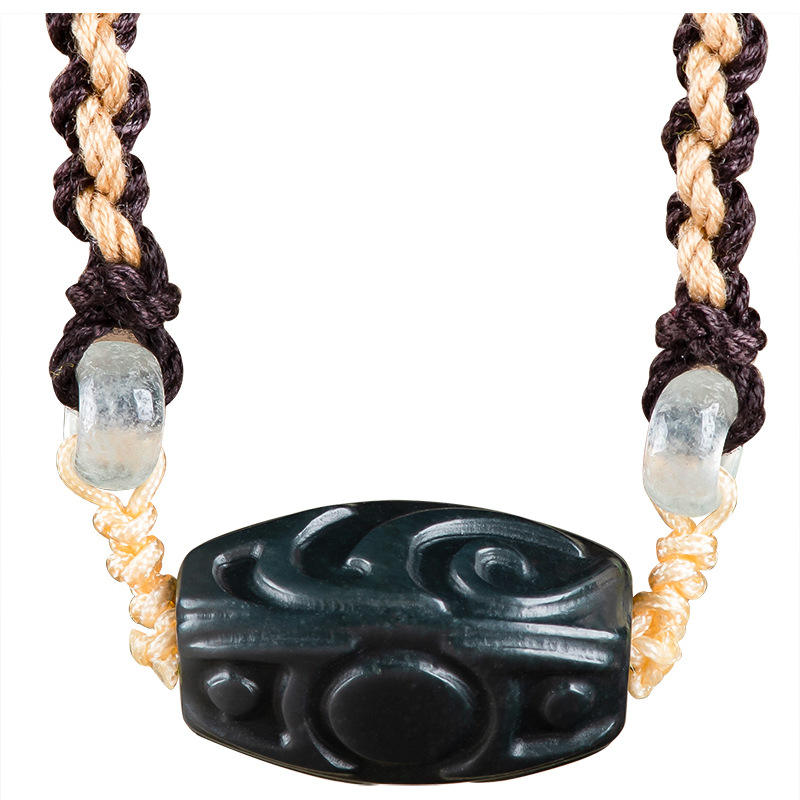 Kalung Liontin Manik Ukiran Gi - Vintage Necklace ulasan dan harga