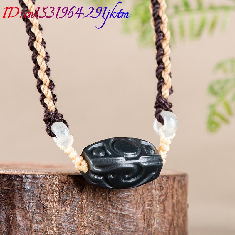 Kalung Liontin Manik Ukiran Gi - Vintage Necklace ulasan dan harga