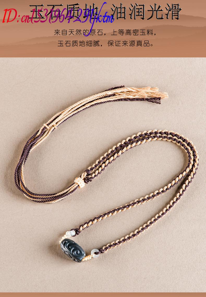 Kalung Liontin Manik Ukiran Gi - Vintage Necklace ulasan dan harga
