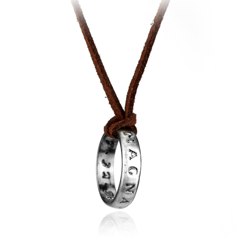 Kalung Rantai Kulit Anime Game - Vintage Necklace ulasan dan harga