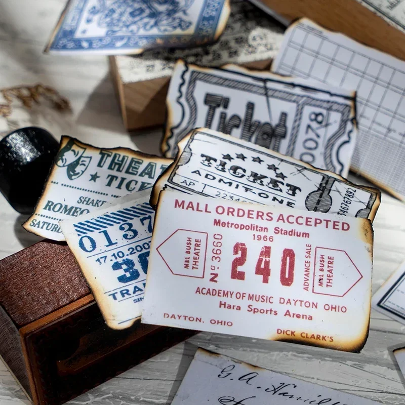 20pcs Koleksi Stiker Seri Misc - Vintage Collectible Stamps ulasan dan harga