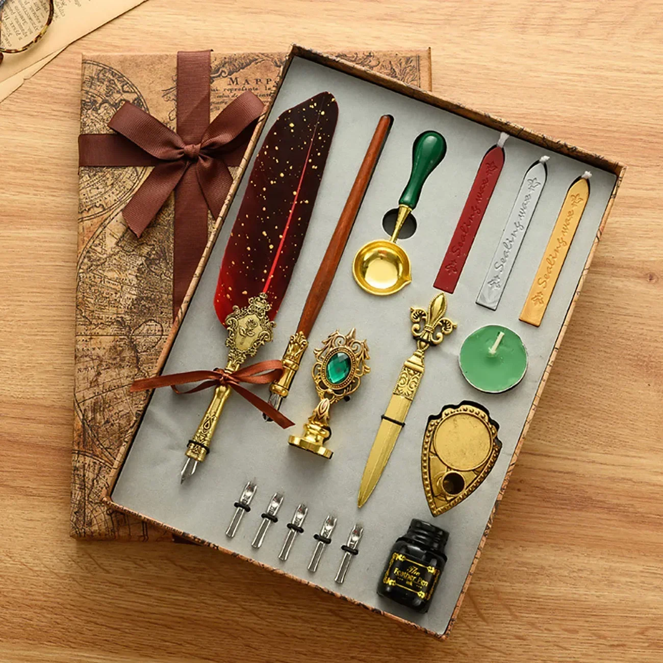 Set Stempel Segel Tinta Lilin  - Vintage Collectible Stamps ulasan dan harga