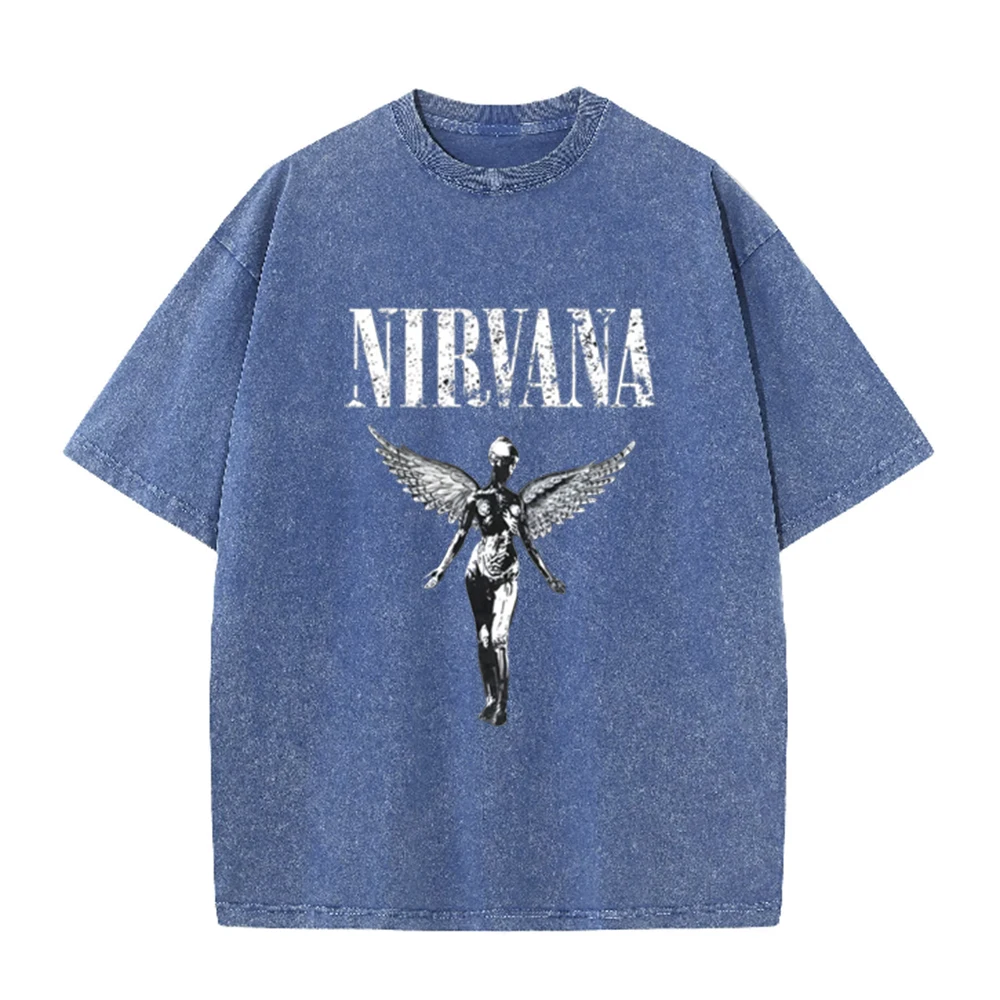 Kaos Oversize Retro Acid Wash  - Vintage Collectible Figures ulasan dan harga