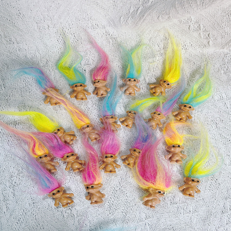 10/20 Buah Boneka Troll Antik  - Vintage Collectible Items ulasan dan harga