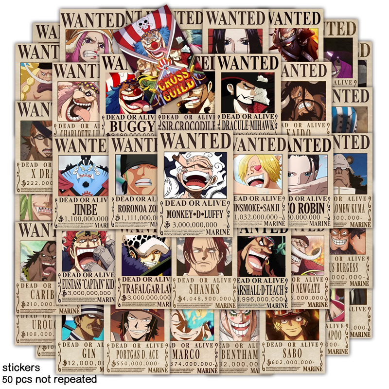 Poster Anime Luffy Gear 5 One  - Vintage Collectible Figures ulasan dan harga