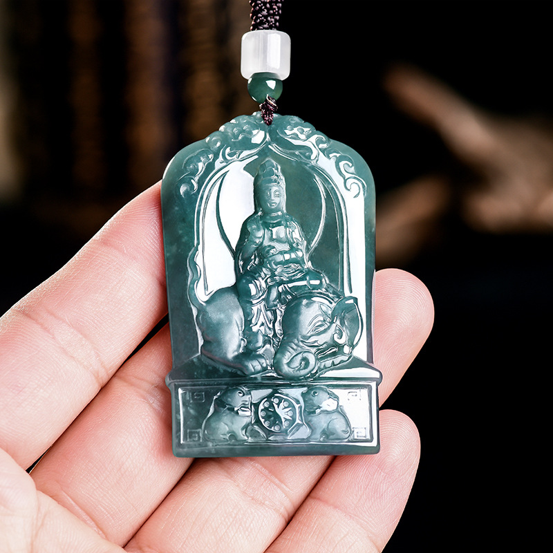 Kalung Liontin Guanyin Giok Bu - Vintage Necklace ulasan dan harga