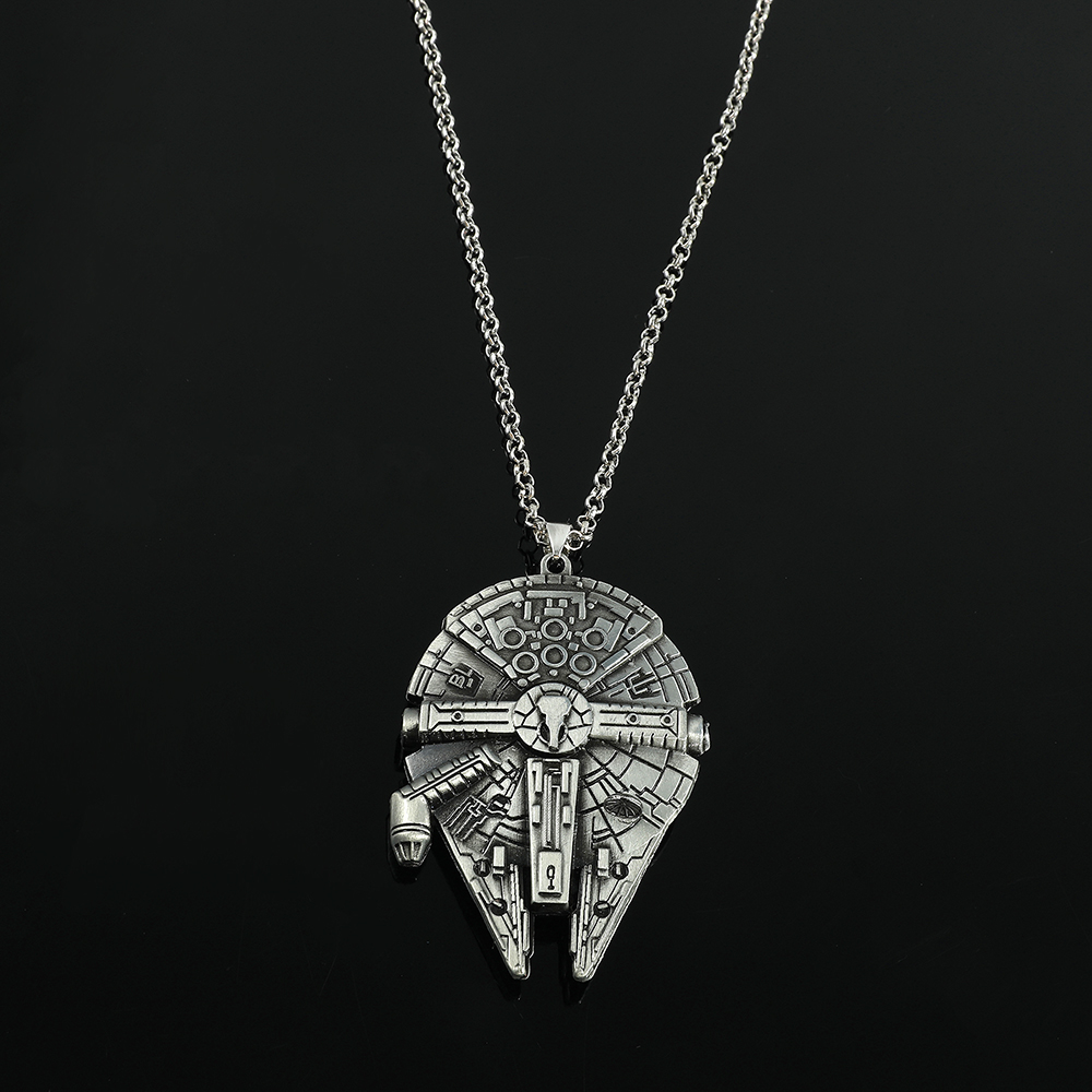Kalung Logam Model Pesawat Lua - Vintage Necklace ulasan dan harga