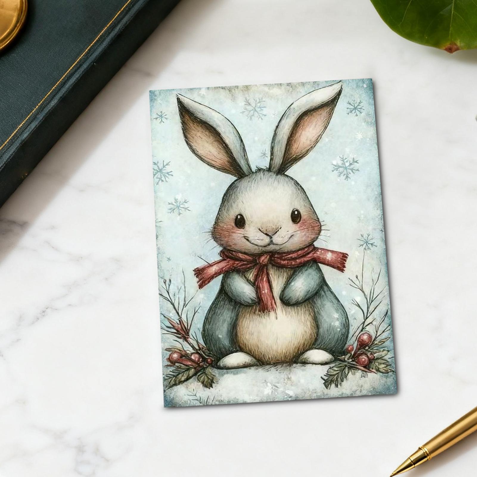Kartu Natal 20 Buah Kartu Ucap - Collectible Vintage Greeting Cards ulasan dan harga