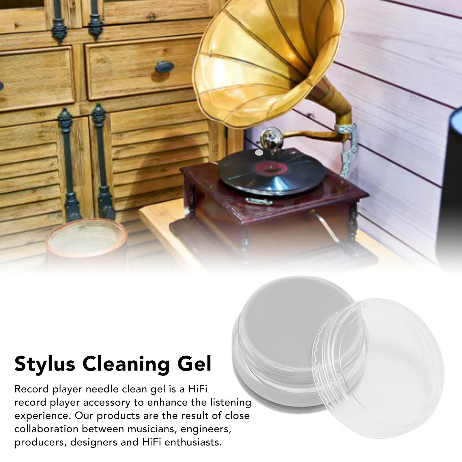 Stylus Meja Putar Portabel Gel - Record Player Needle ulasan dan harga