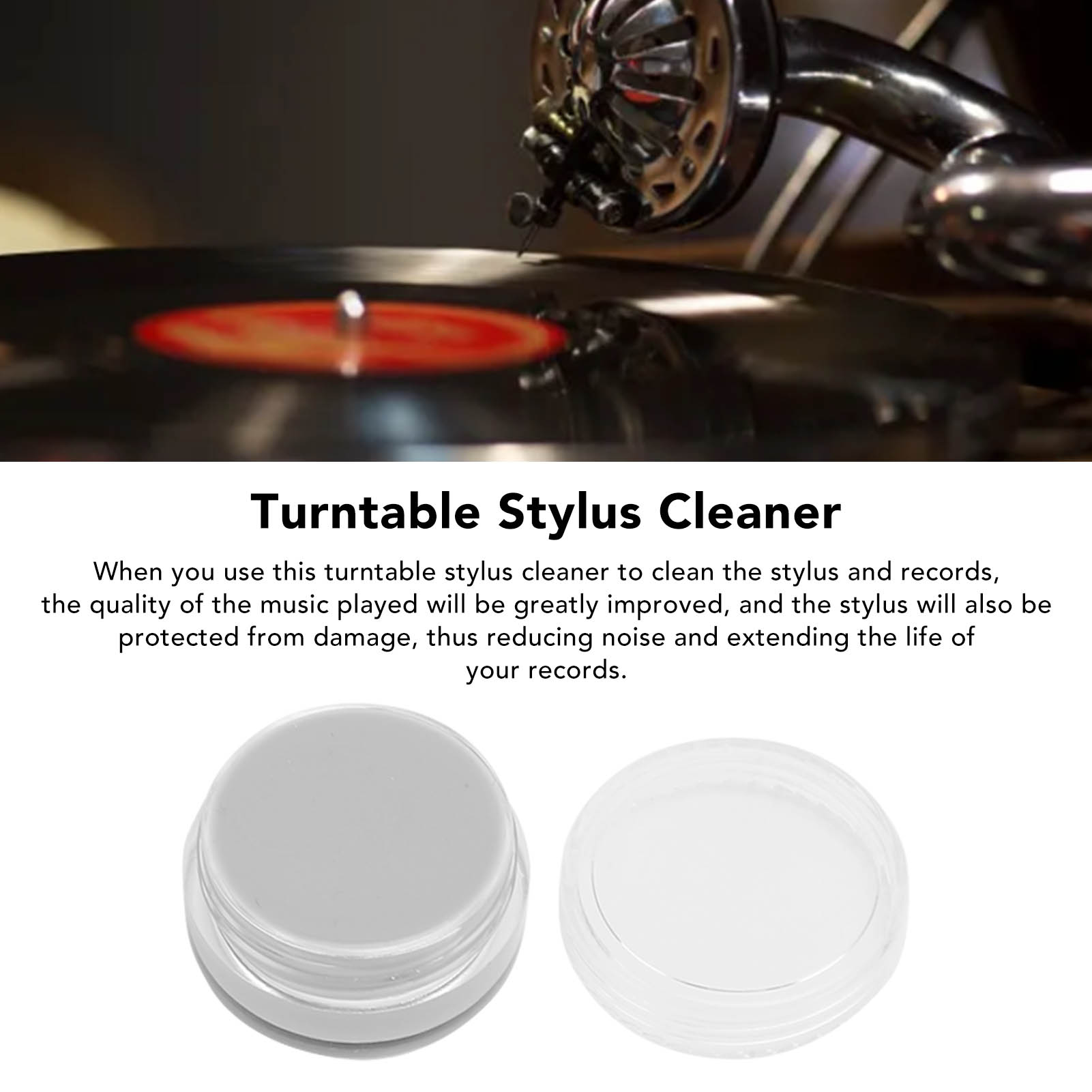 Stylus Meja Putar Portabel Gel - Record Player Needle ulasan dan harga