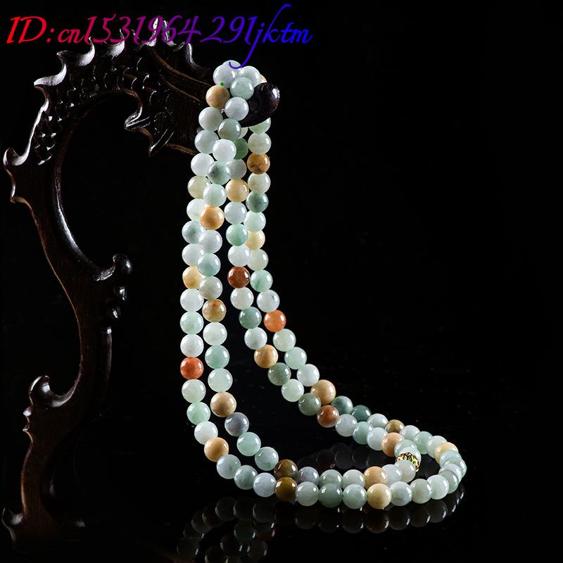 Gelang Kalung Manik-manik Giok - Vintage Necklace ulasan dan harga