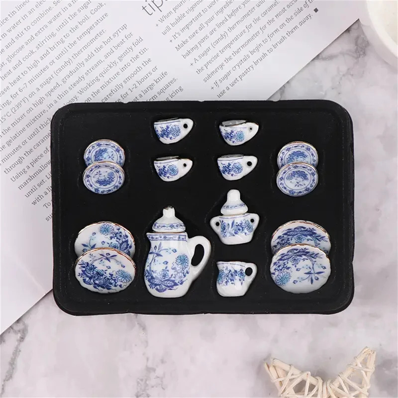 15 Buah/Set Set Teh Porselen P - Vintage Collectible Items ulasan dan harga