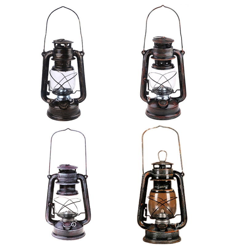 Lampu Minyak Logam Antik Lampu - Collectible Vintage Lamps ulasan dan harga