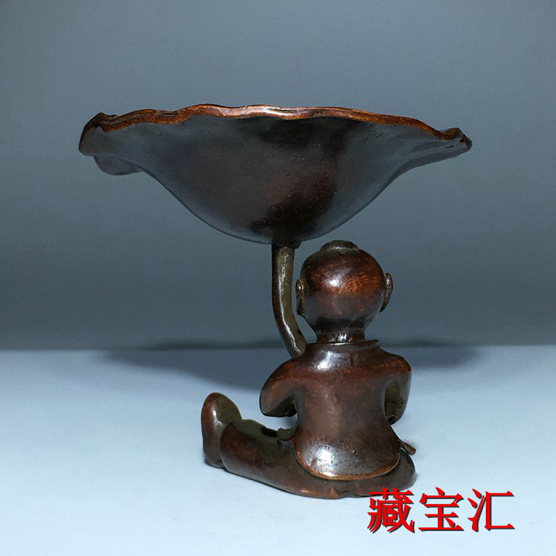 Patung Perunggu Daun Teratai A - Vintage Collectible Items ulasan dan harga