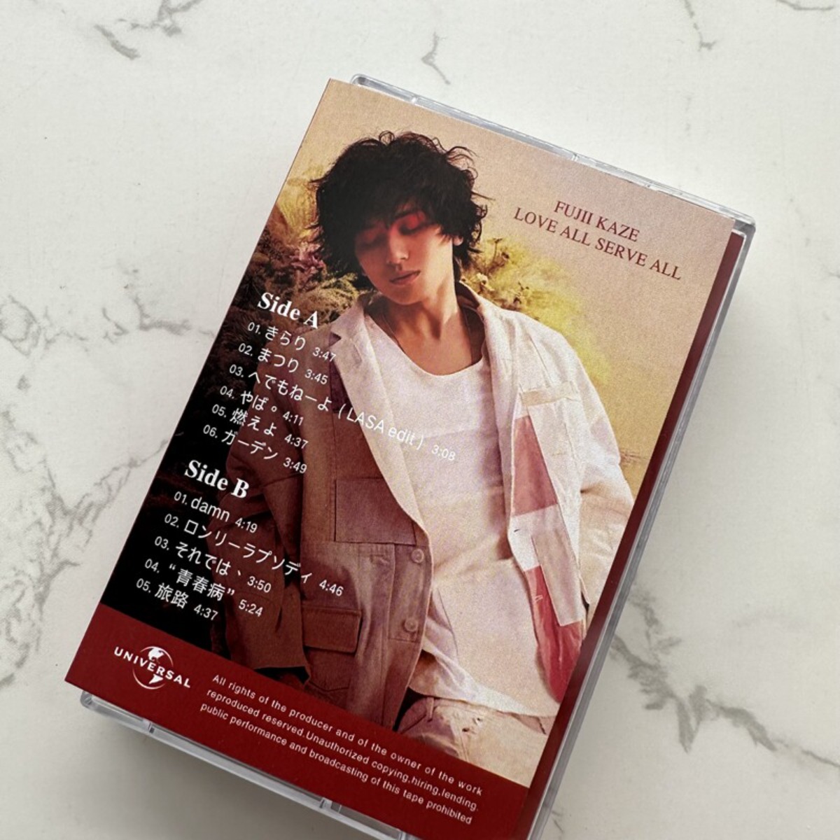 Fujii Kaze LOVE ALL SERVE ALL  - Vintage Collectibles & More Llc Photos ulasan dan harga