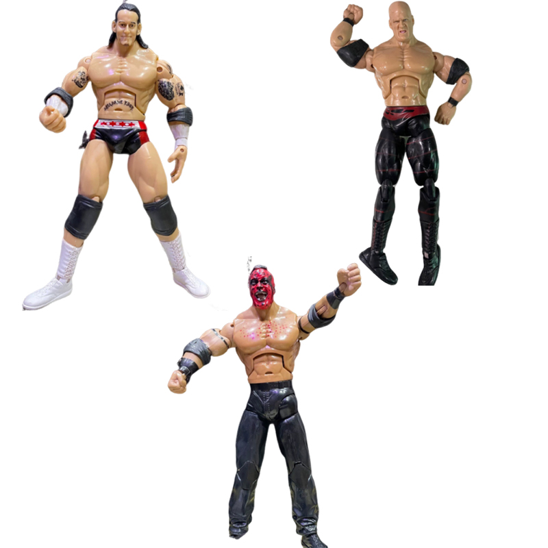 WE WRESTLERS Undertaker John C - Vintage Collectible Figures ulasan dan harga