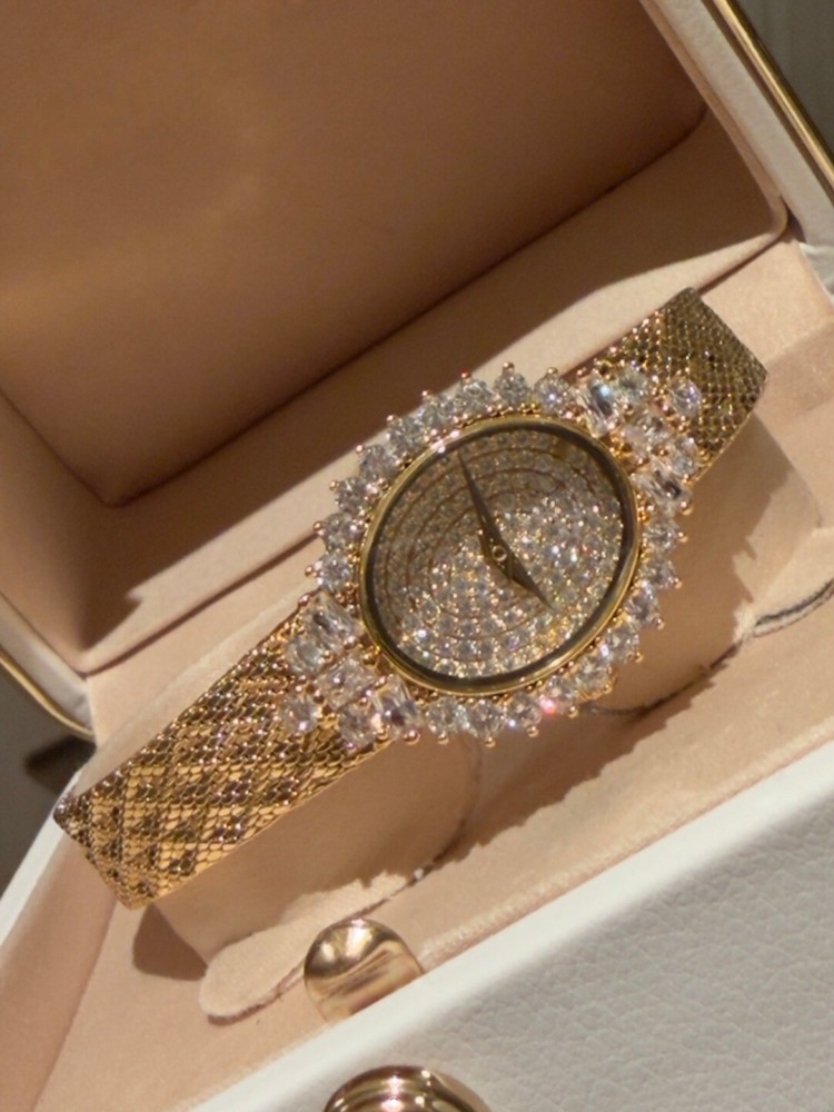 Jam Tangan Kuarsa Bentuk Oval  - Vintage Watch Crystal ulasan dan harga
