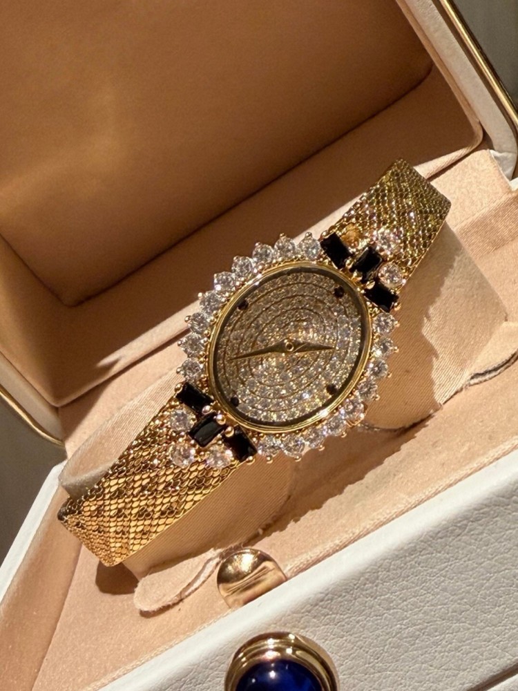 Jam Tangan Kuarsa Bentuk Oval  - Vintage Watch Crystal ulasan dan harga