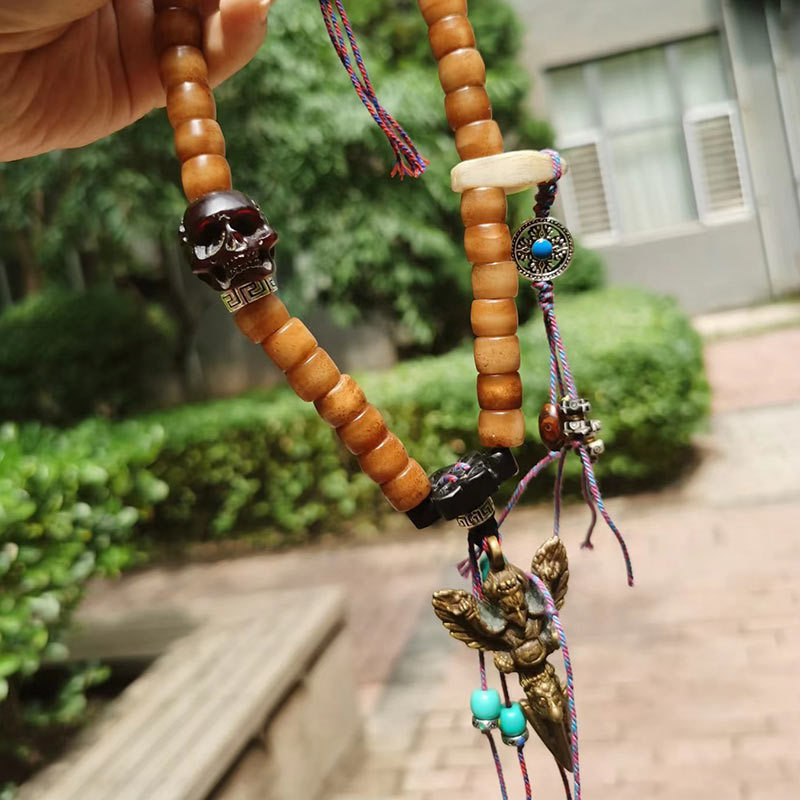 Manik-manik tulang unta vintag - Vintage Collectible Items ulasan dan harga