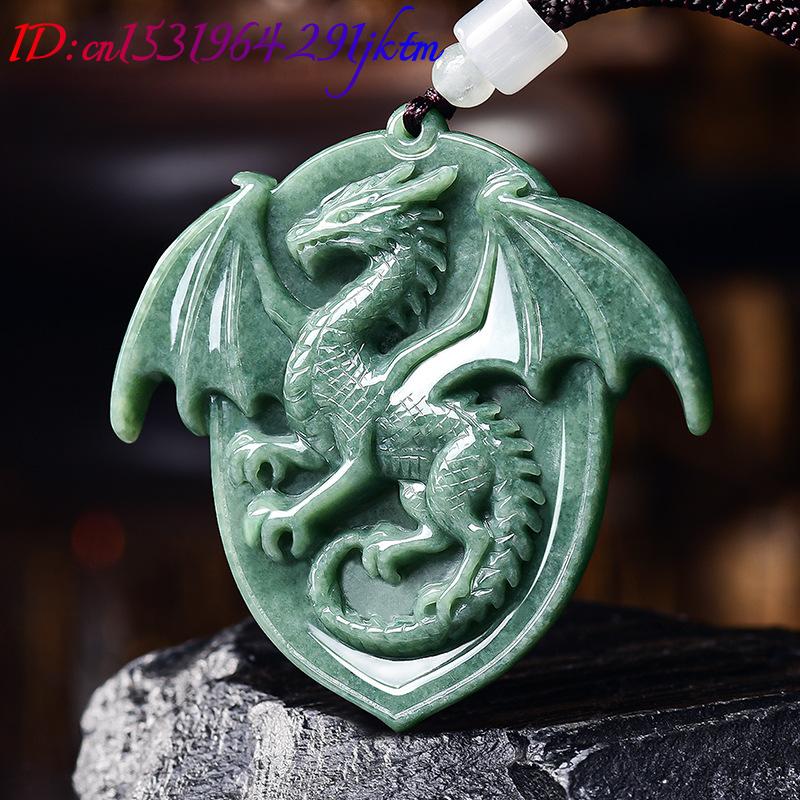 Kalung Liontin Naga Giok Burma - Vintage Necklace ulasan dan harga