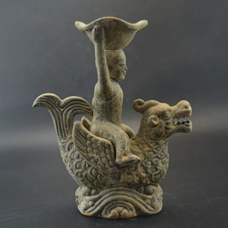 Alas Lampu Minyak Qilin Kiln Y - Collectible Vintage Lamps ulasan dan harga