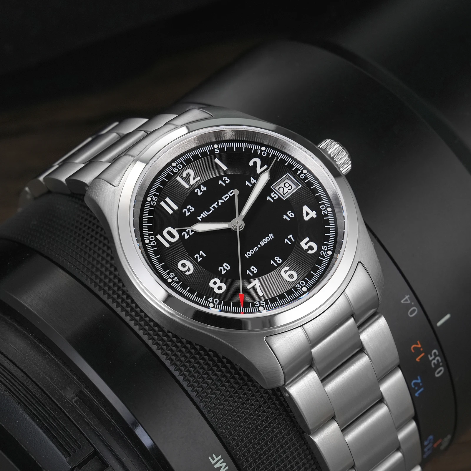 Jam Tangan Militado ML08 Vinta - Vintage Watch Crystal ulasan dan harga