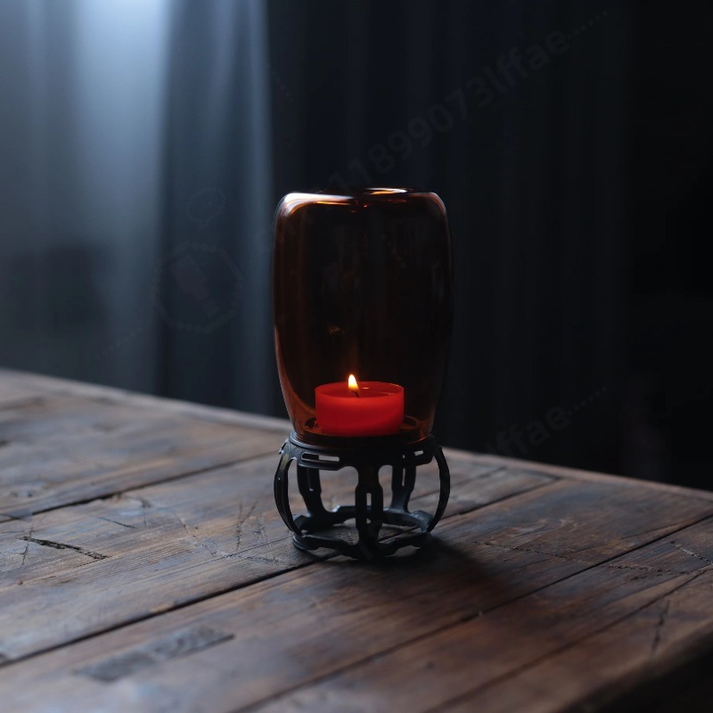 Tempat Lilin Kaca Antik Dekora - Collectible Vintage Lamps ulasan dan harga