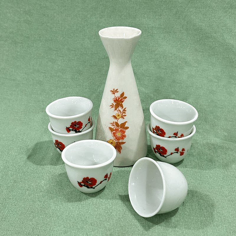 Ornamen keramik antik, pot ang - Collectible Vintage Wine ulasan dan harga