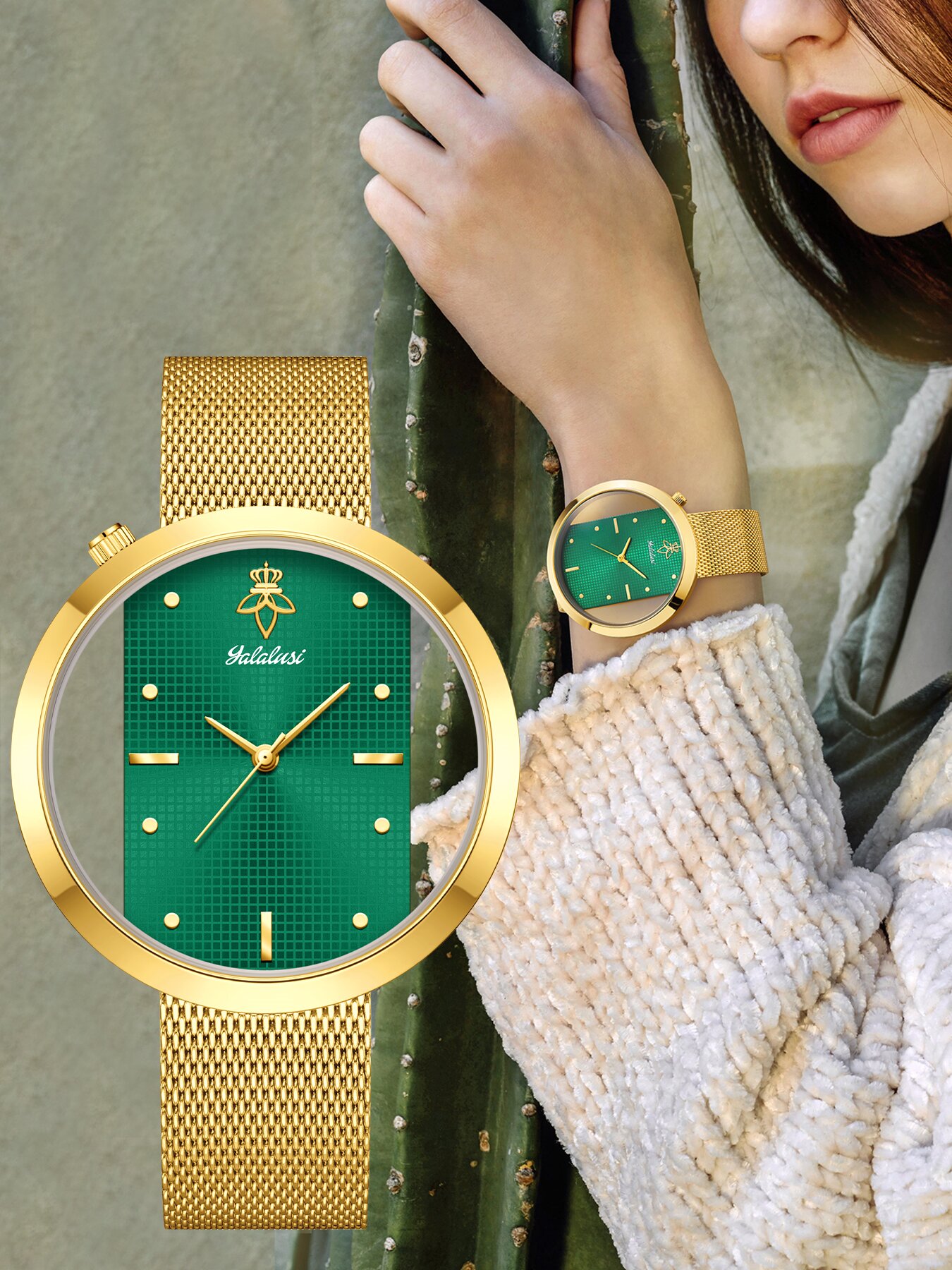 Jam tangan wanita bergaya vint - Vintage Watch Crystal ulasan dan harga