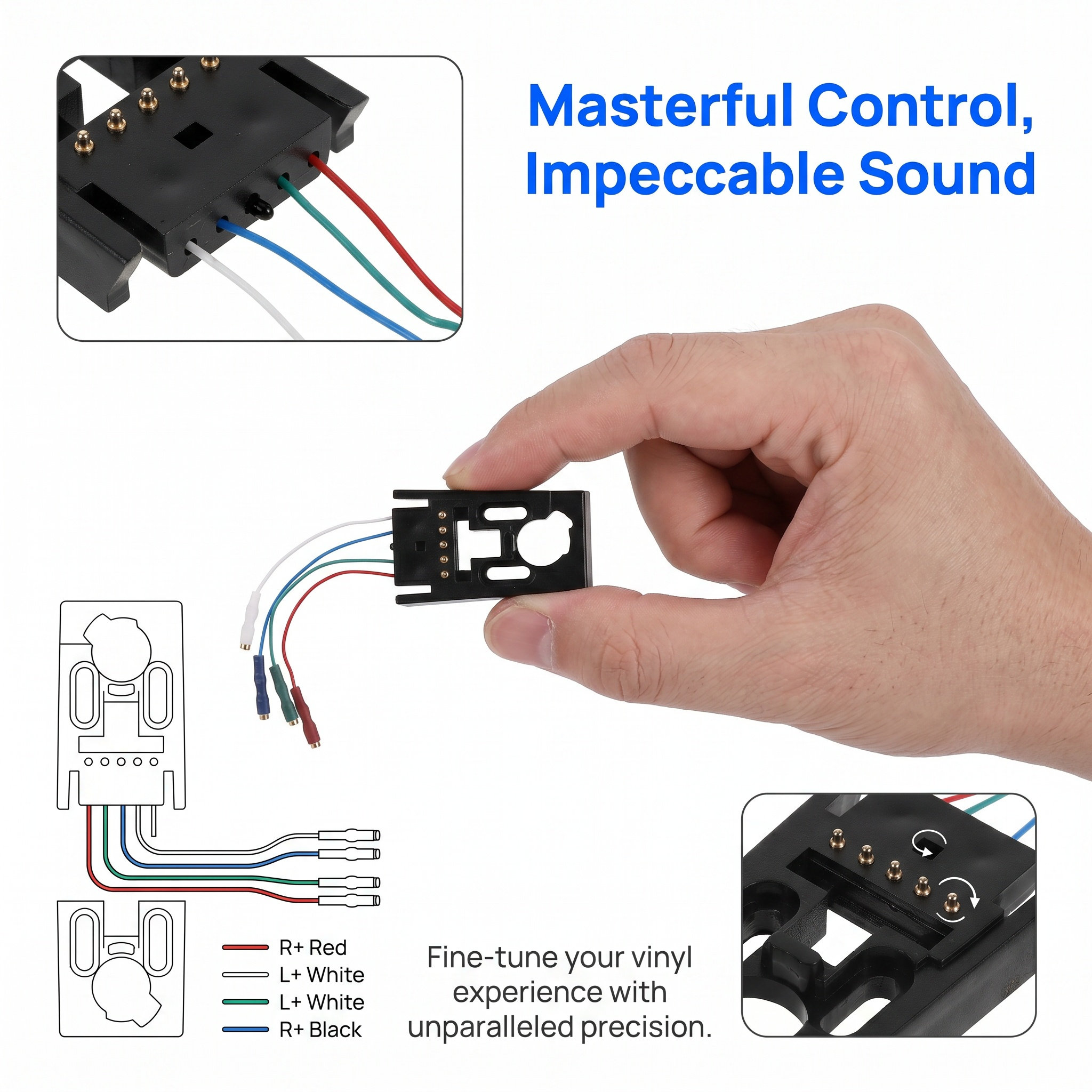 Aksesori Headshell Tonearm Car - Record Player Needle ulasan dan harga