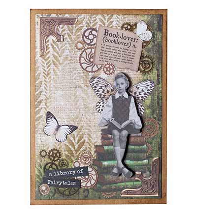 Koleksi Vintage Roses Grunge 2 - Collectible Vintage Greeting Cards ulasan dan harga
