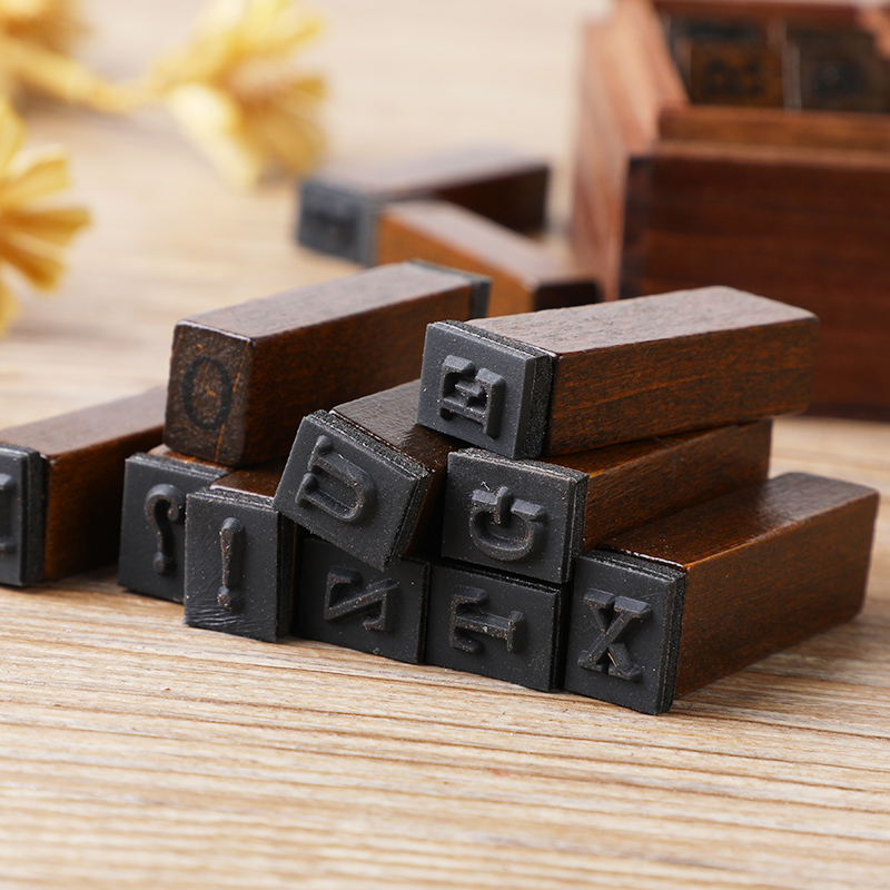 Set Stempel Huruf dan Angka Vi - Vintage Collectible Stamps ulasan dan harga