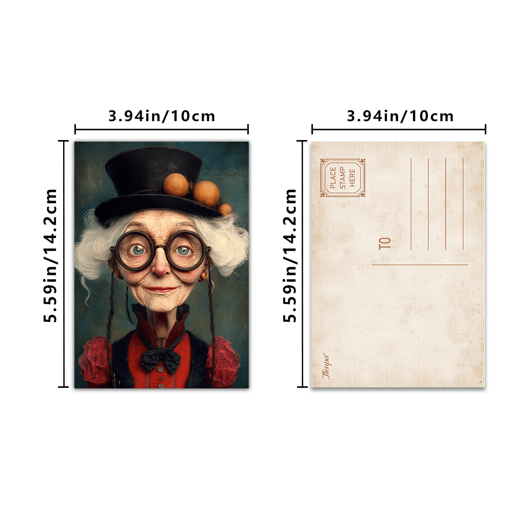 32 buah, kartu pos vintage luc - Collectible Vintage Greeting Cards ulasan dan harga